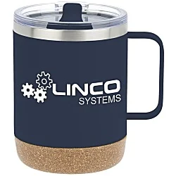 Explorer Vacuum Camp Mug with Cork Bottom - 12 oz.