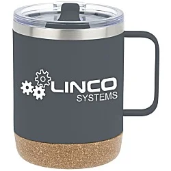 Explorer Vacuum Camp Mug with Cork Bottom - 12 oz.