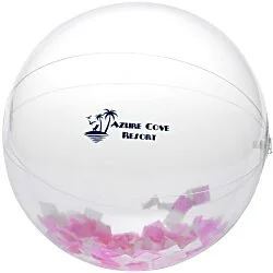 Confetti Beach Ball - 24 hr