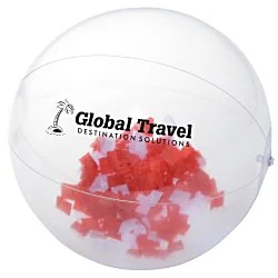 Confetti Beach Ball - 24 hr