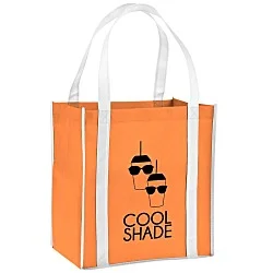 Accent Handle Grocery Bag