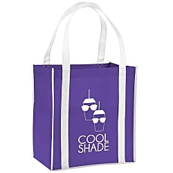 Accent Handle Grocery Bag