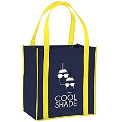 Accent Handle Grocery Bag