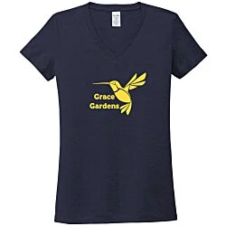 Allmade Tri-Blend V-Neck T-Shirt - Ladies'