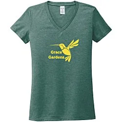 Allmade Tri-Blend V-Neck T-Shirt - Ladies'