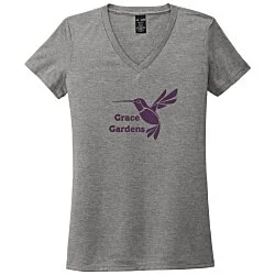 Allmade Tri-Blend V-Neck T-Shirt - Ladies'