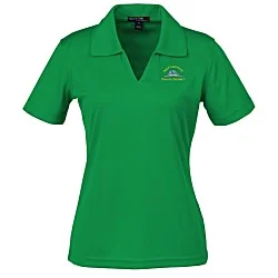 Dri-Mesh V-Neck Sport Shirt - Ladies' - Embroidered - 24 hr