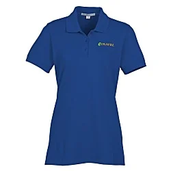 Easy Care Wrinkle Resist Cotton Pique Polo - Ladies' - 24 hr