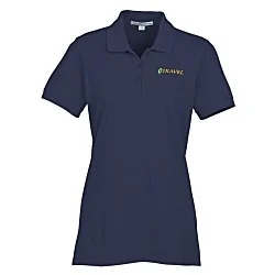 Easy Care Wrinkle Resist Cotton Pique Polo - Ladies' - 24 hr