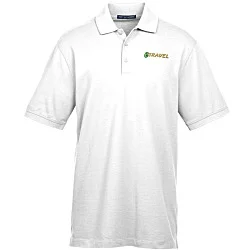 Easy Care Wrinkle Resist Cotton Pique Polo - Men's - 24 hr