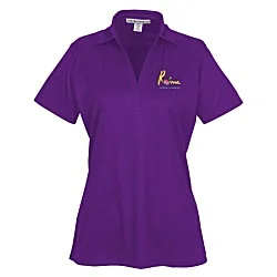 Performance Fine Jacquard Polo - Ladies' - 24 hr