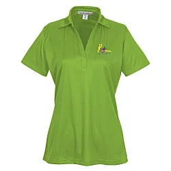 Performance Fine Jacquard Polo - Ladies' - 24 hr