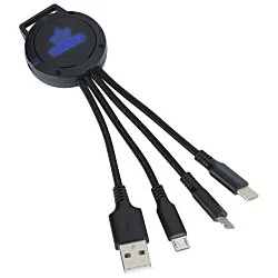 Rav Charging Cable - Light-Up Logo