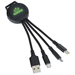 Rav Charging Cable - Light-Up Logo