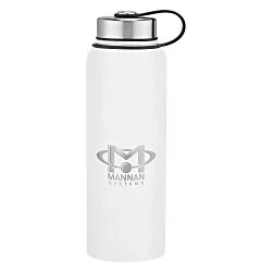 Stainless Steel Vacuum Bottle - 36 oz. - Laser Engraved