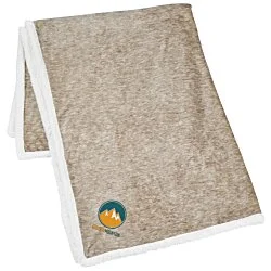 Heathered Sherpa Blanket