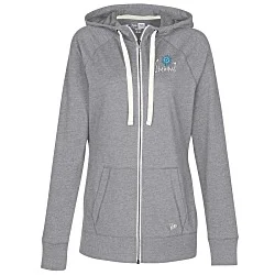 New Era Sueded Cotton Full-Zip Hoodie - Ladies' - Embroidered - 24 hr