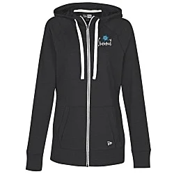 New Era Sueded Cotton Full-Zip Hoodie - Ladies' - Embroidered - 24 hr