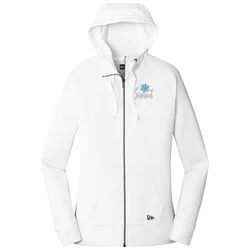 New Era Sueded Cotton Full-Zip Hoodie - Ladies' - Embroidered - 24 hr