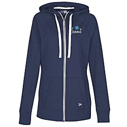 New Era Sueded Cotton Full-Zip Hoodie - Ladies' - Embroidered - 24 hr