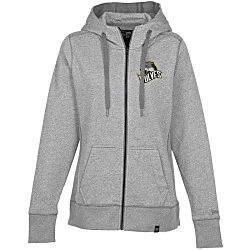 New Era French Terry Full-Zip Hoodie - Ladies' - Embroidered - 24 hr