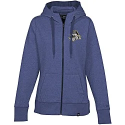 New Era French Terry Full-Zip Hoodie - Ladies' - Embroidered - 24 hr