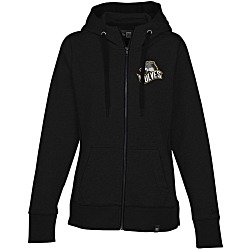 New Era French Terry Full-Zip Hoodie - Ladies' - Embroidered - 24 hr