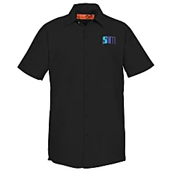 Red Kap Technician Short Sleeve Work Shirt - 24 hr