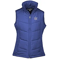 Quilted Puffy Vest - Ladies' - 24 hr