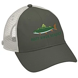 Trucker Mesh Back Cap with Face Mask Buttons
