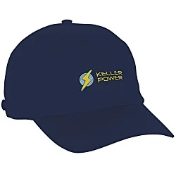 Cotton Twill Low Fit Cap with Face Mask Buttons