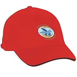 Heavyweight Cotton Twill Cap with Face Mask Buttons