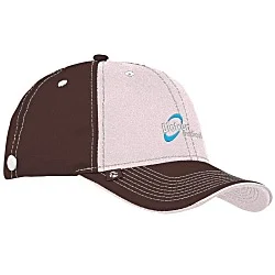 Prestige Two-Tone Cap with Face Mask Buttons