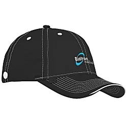 Prestige Two-Tone Cap with Face Mask Buttons