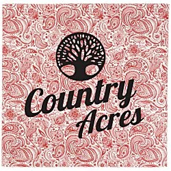 English Paisley Bandana - 22" x 22"
