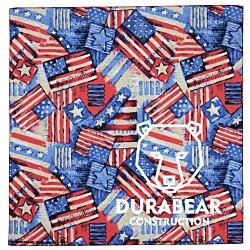 Patriotic Bandana - 22" x 22"