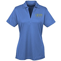 Heathered Silk Touch Performance Polo - Ladies'