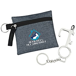 Grayson Pouch with Touchless Keychain