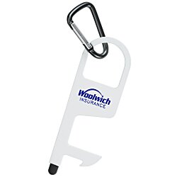 Tag Along Touchless Door Opener with Carabiner