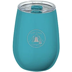 Refresh Vacuum Wine Tumbler - 10 oz. - Laser Engraved