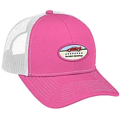 Transporter Snapback Meshback Cap - Full Color Patch - 24 hr