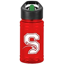 Breaker Bottle with Two-Tone Flip Straw Lid - 16 oz.