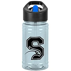 Breaker Bottle with Two-Tone Flip Straw Lid - 16 oz