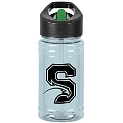 Breaker Bottle with Two-Tone Flip Straw Lid - 16 oz.