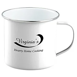 Enamel Metal Campfire Mug - 16 oz. - 24 hr