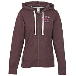 District Recycled Full-Zip Hoodie - Ladies' - Embroidered