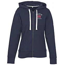District Recycled Full-Zip Hoodie - Ladies' - Embroidered