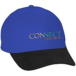Jena Cotton Twill Suede Bill Cap