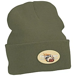 Big Cuff Knit Cap - Full Color Patch