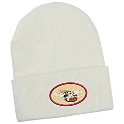 Big Cuff Knit Cap - Full Color Patch